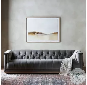 Maxx Sapphire Birch 95" Sofa