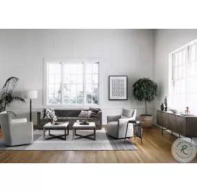 Maxx Sapphire Birch 95" Sofa