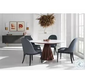 Over The Edge Warm Slate and Champagne Gold Buffet