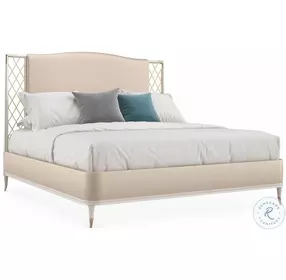 Star Of The Night Stardust And Whisper Of Gold Upholstered Panel Bedroom Set