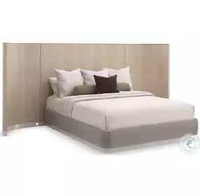 Dream Chaser Dry Martini And Cloud Panel Bedroom Set with Wings