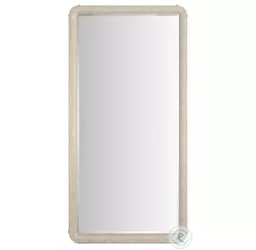 Salver Oracle Silver Leaf Floor Mirror