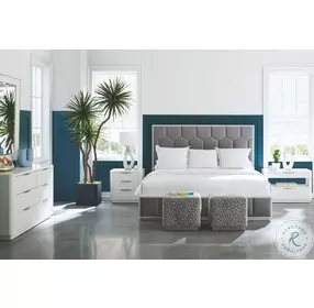 Touch Base Cloud White Nightstand