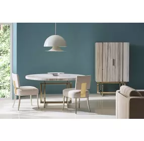 Wish You Were Here Sandstone and Whisper of Gold 2 Door Bar Cabinet