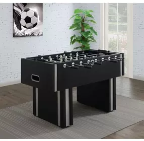 Nix Black and White Foosball Table