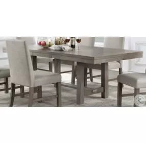 San Antonio Gray Extendable Dining Room Set