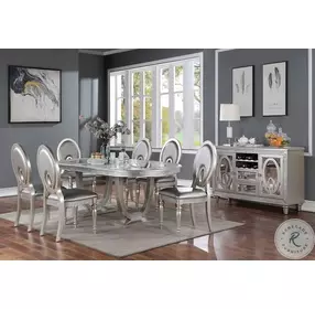 Cathalina Silver Side Chair Set of 2