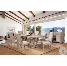 Patience Rustic Natural Extendable Dining Table