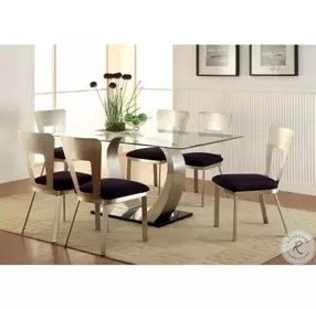 Nova Microfiber Side Chair Set of 2