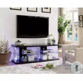 Ernst 60" Black TV Console