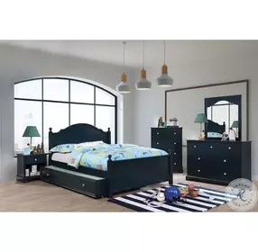 Diane Blue Nightstand