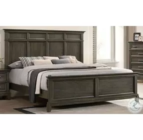 Houston Gray Panel Bedroom Set