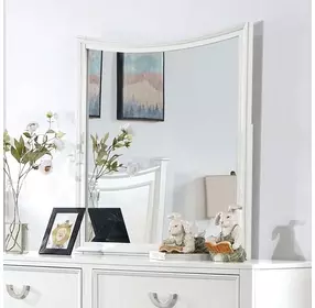 Lycoris White Dresser Mirror