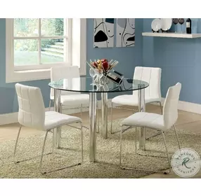 Oahu White Side Chair Set of 2