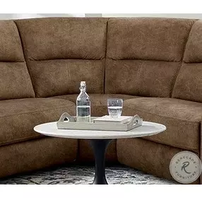 Apostolos Brown Corner Chair