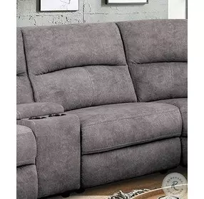 Apostolos Light Gray Armless Chair