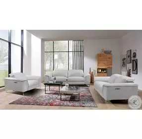 Ascona Light Taupe Power Reclining Sofa