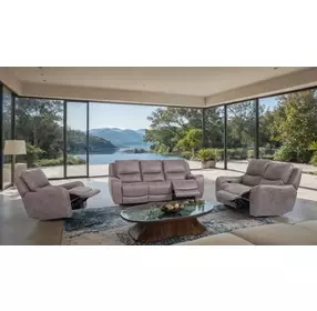 Demetrius Brown Power Recliner with USB Charging