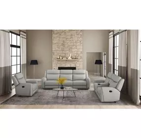 Jacobus Light Gray 41" Manual Recliner