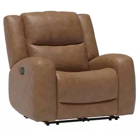 Leolinus Brown 43" Manual Recliner