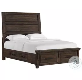 Canyon Ridge Charcoal Storage Panel Bedroom Set