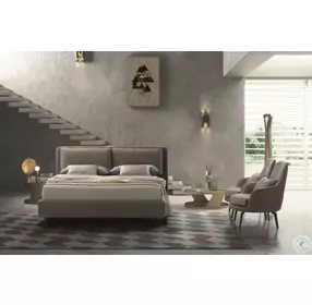 Cortina King Upholstered Platform Bed