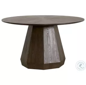 Coulter Burnished Brown 54" Round Dining Table