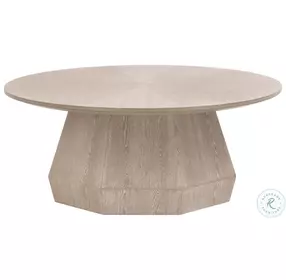 Coulter Natural Gray Round Occasional Table Set