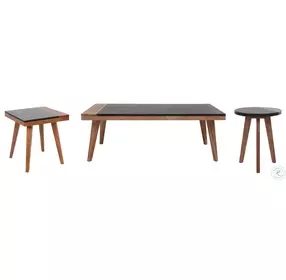 Caspian Natural Matte Cocktail Table