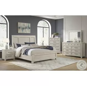 Carlson Washed Linen Landscape Mirror