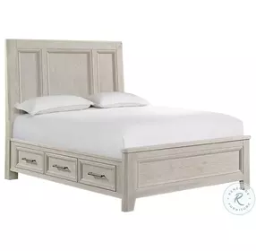Carlson Washed Linen Storage Panel Bedroom Set