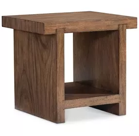 Tomas Marrom Rectangular Side Table