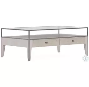 Mezzanine Dove Gray Rectangular Occasional Table Set