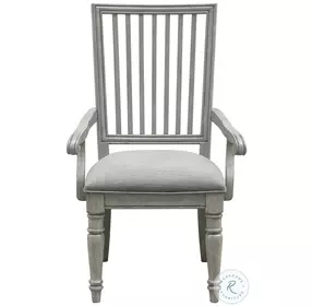 Jefferson Crest Bluff Grey Arm Chair Set of 2