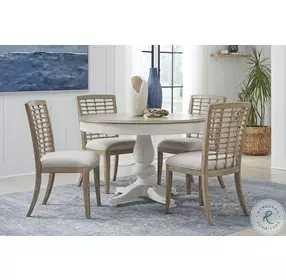 Beach Comber Brown Side Chair Set of 2