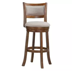 Burnt Brown 24" Swivel Counter Height Stool