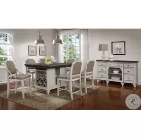 Mystic Cay Weathered Gathering Chair Set of 2