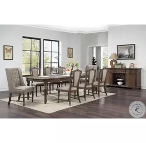 D01495 Warm Sandstone Dining Side Chair