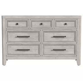 Carlson Washed Linen 7 Drawer Dresser