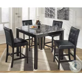 Maysville 5 Piece Square Counter Height Dining Room Set