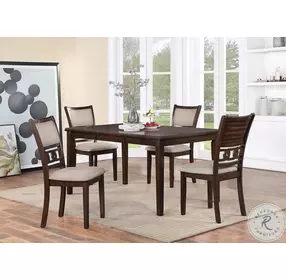 Gia Cherry Dining Chair Set Of 2