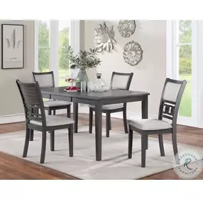 Gia Gray Dining Chair Set of 2