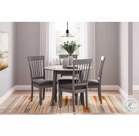 Shullden Gray Dining Chair Set of 2