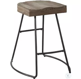 Dark Beach Counter Stool