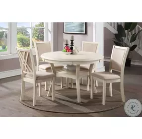 Amy Bisque Dining Chair Set Of 2