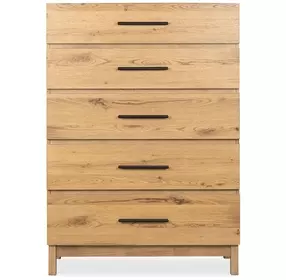 Brookstone Rustic Caramel 5 Drawer Chest