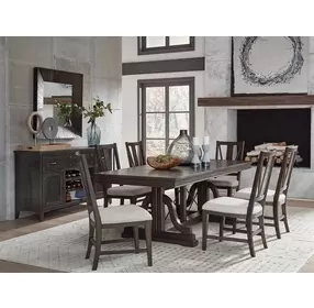 Westley Falls Baja Fog Upholstered Side Chair Set of 2