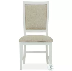 Heron Cove Baja Fog Wood Step Up Upholstered Side Chair Set Of 2