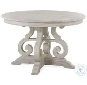 Bronwyn Alabaster 48" Round Dining Room Set