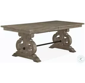 Wickham Park Dovetail Grey Rectangular Extendable Dining Room Set